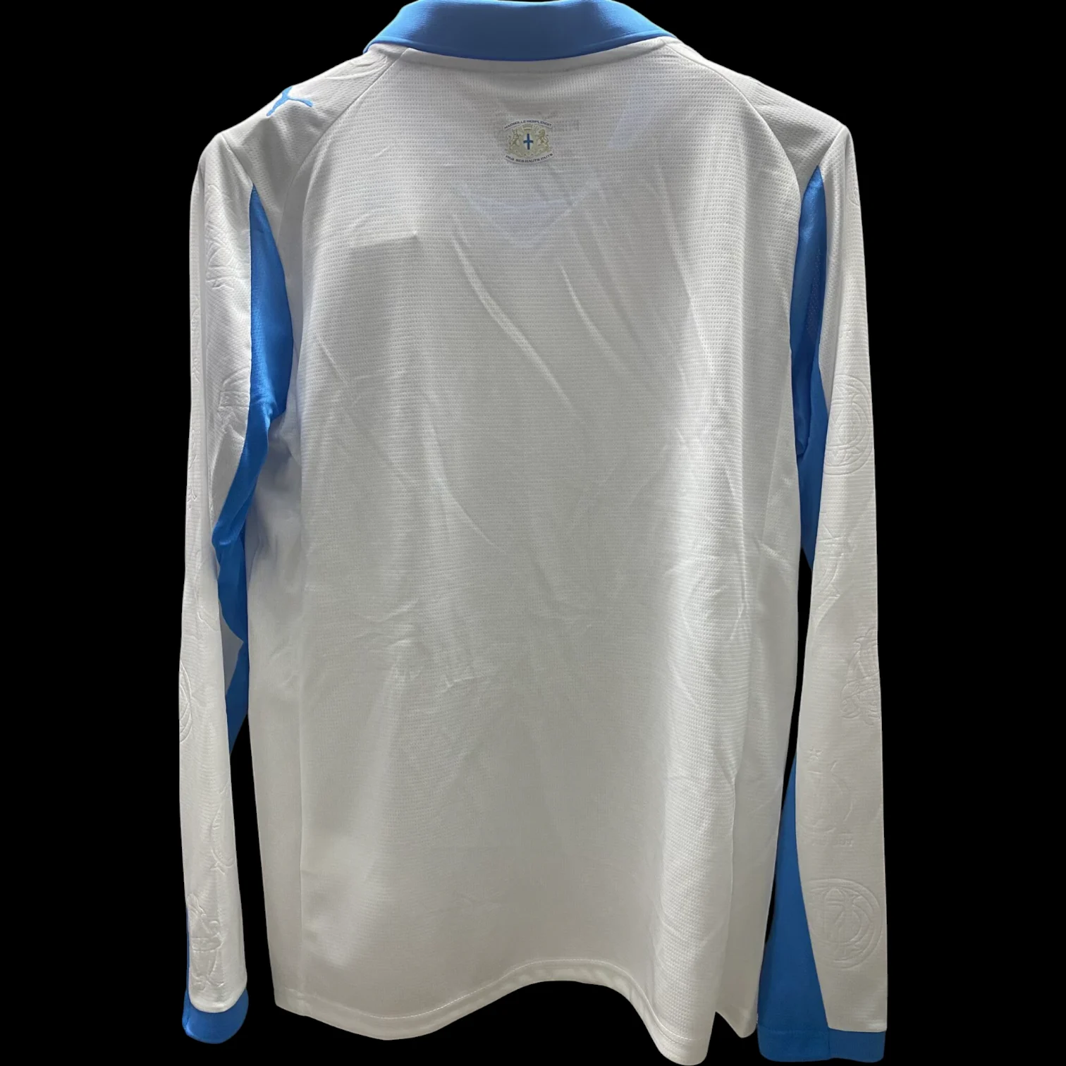 Vue arrière Marseille Maillot Manches Longues Domicile 2526